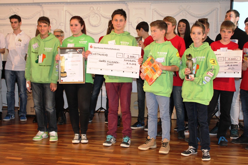 Irland-Klasse gewinnt bronzenen Bären der Stiftung Würth